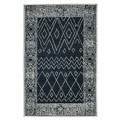 Wool Geometric Indoor Rug