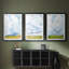 Lucid Skies I - Impression personnalisée de qualité supérieure avec passe-partout - 3 pièces-1267791148-1267791151