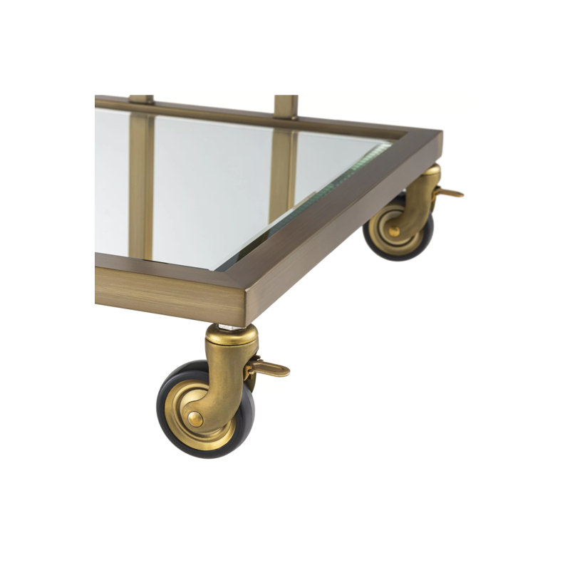 Beverly Hills Metal Bar Cart