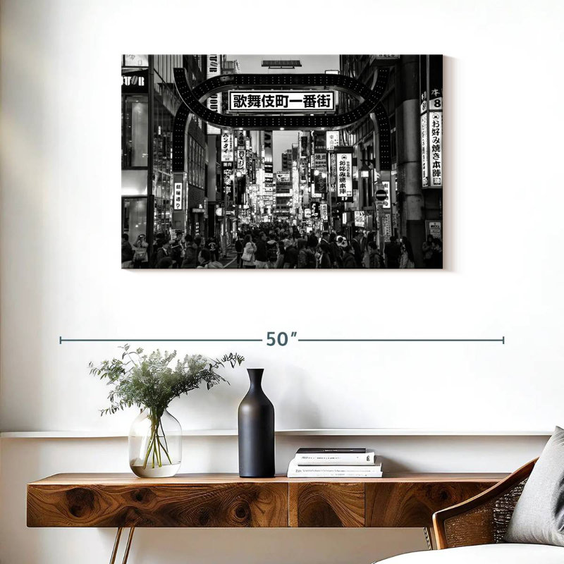 Sireci Kabukicho Tokyo, 24" H x 36" W