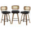 Swivel Upholstered Counter Stool-2137863662