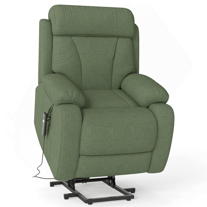 Power Lift Recliner, Lift Chair Recliners For Small Spaces, Electric Recliner Chair With Remote Control, Side Pocket