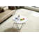 Vega White Najuan And Side Table Set