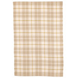 Lakeville Plaid Khaki Handwoven Indoor/Outdoor Rug