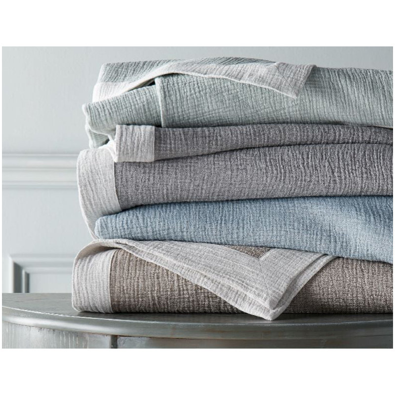 Atacama 100% Cotton Sham, Granite, Standard/Twin