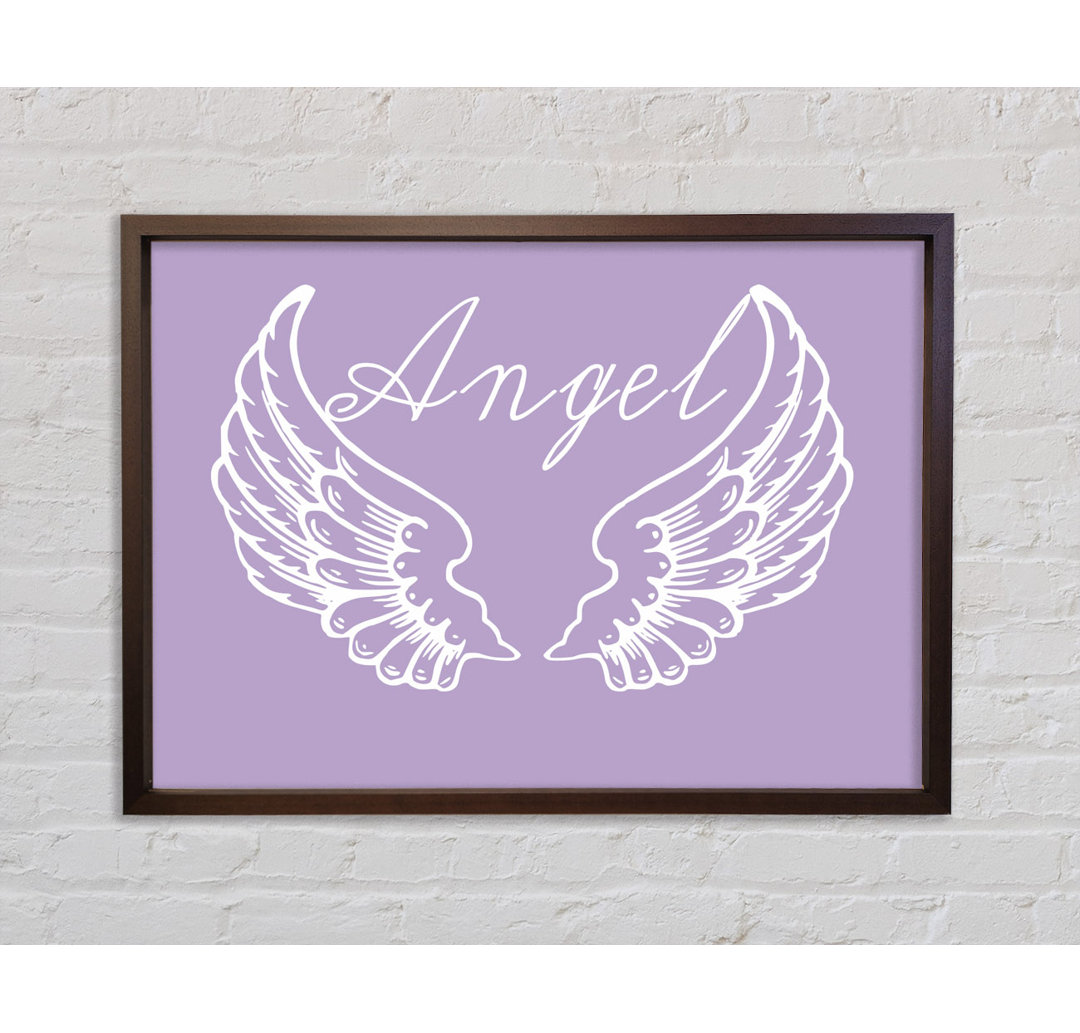 Angel Wings 4 Lilac - Druck