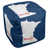 Bleu marine/blanc