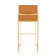 Rakowski Upholstered Counter Stool with Metal Frame