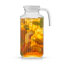 Brightware Glass Pitcher with 2 Lids - 56 oz 