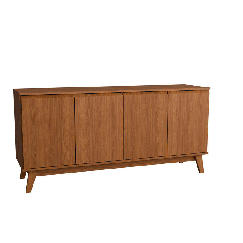 Tokyo 4-door Sideboard With Soft-close Doors, Brown