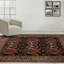 8'5''x9'1'' Hand Knotted Wool Charcoal Traditional Rug