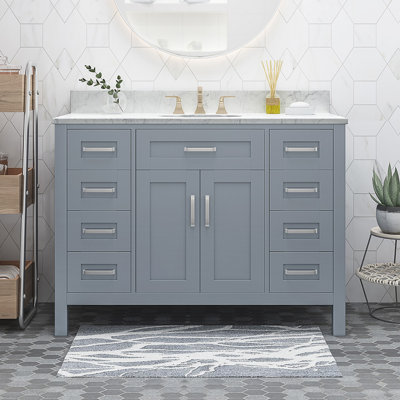 Meuble-lavabo simple 49,01 avec comptoir