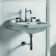 WS Bath Collections Waldorf 21.7'' Glossy White Ceramic Rectangular Bathroom Sink with Overflow