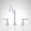 Victorian Widespread Bathroom Faucet with Lever Handles-72887746