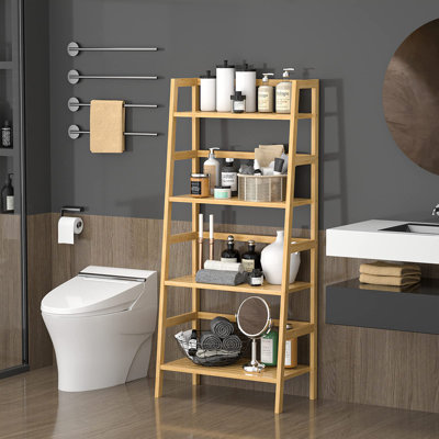49.2” Freestanding Open Book Shelf