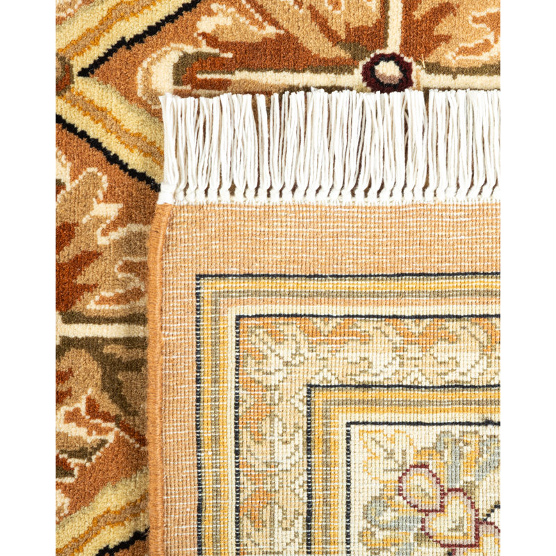 Classic One-of-a-Kind 6' 2" X 8' 10" Hand Knotted Area Rug