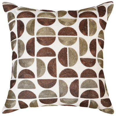 100% Cotton Throw Pillow