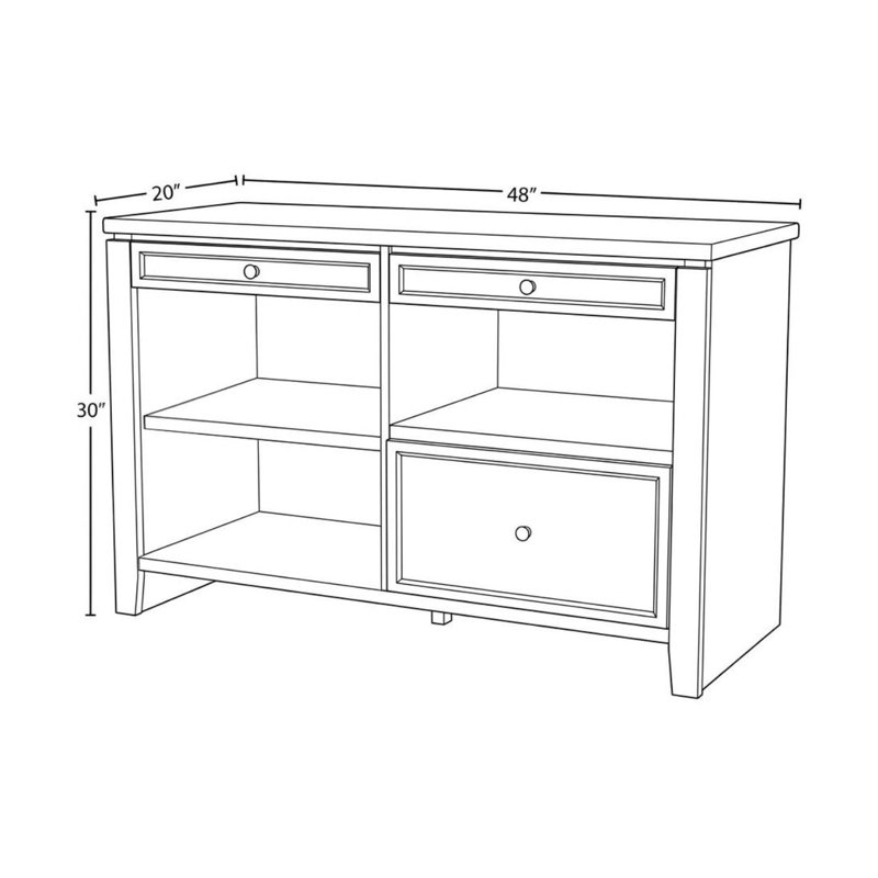 Annmarie Solid Wood Top Writing Desk