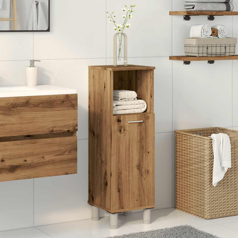 Avren Bathroom Cabinet, Artisan Oak