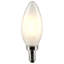 Ampoule DEL B11 à intensité variable, blanc chaud E12 / base candélabre-121883335-121883337-124895349