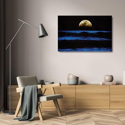 Océan au lever de la lune