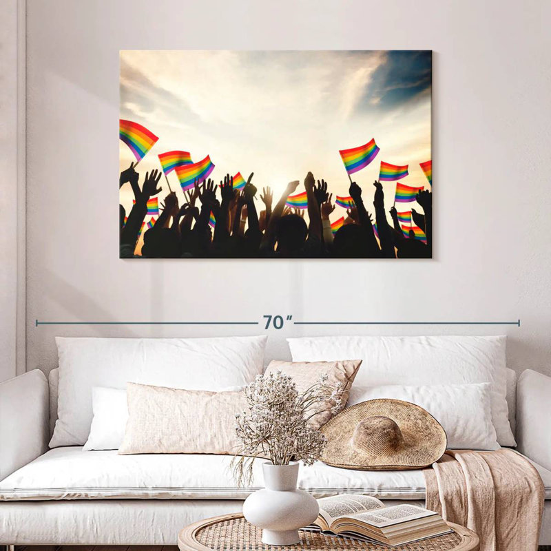Khyia LGBT, 30" H x 45" W