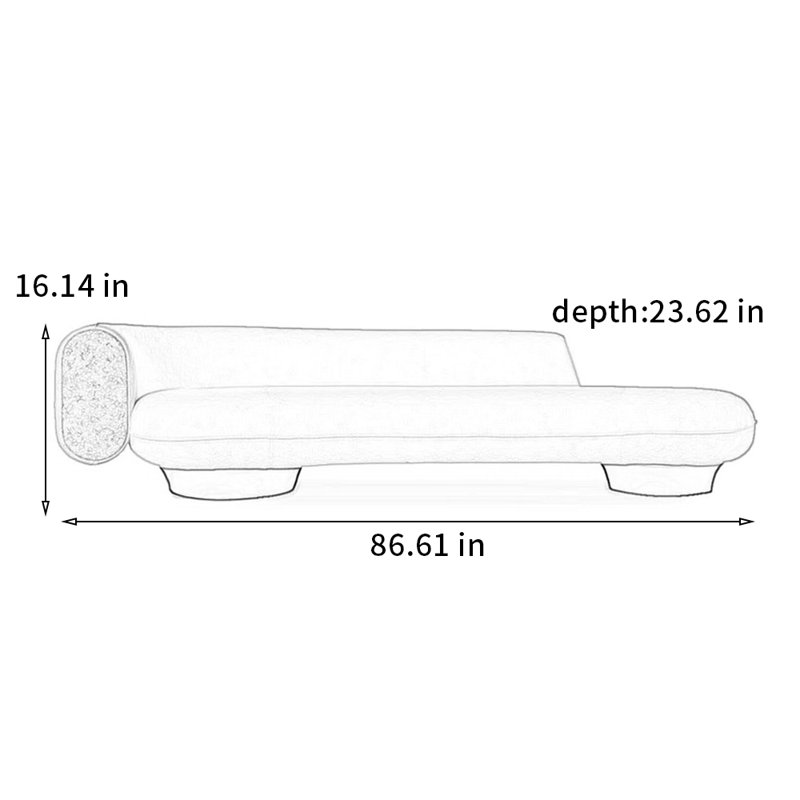 Élégante chaise en pin massif, Orienté à gauche (vu de face)