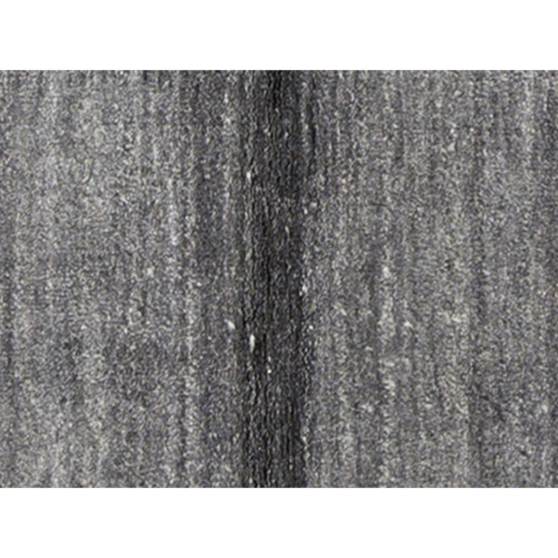 Hand Knotted Area Rug in Charcoal