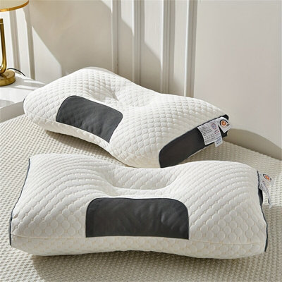 Tami Cervical Pillow for Neck Pain Relief, Ergonomic Pillow for Sleeping, Orthopedic Bed Pillows Support for Side Back Sleepers Set of 2