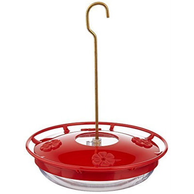 Aspects HummZinger HighView Nectar Bird Feeder with 4 Feeding Ports, 12oz Capacity