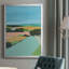 «Bright Colored Countryside II», reproduction encadrée de qualité supérieure - prête à être accrochée-88288212-88288216