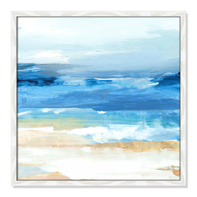 Surface Waves - Picture Frame Painting Print