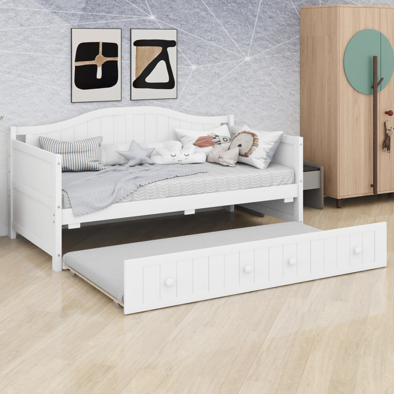 Lit de jour avec couchette, pour chambre d'amis et salon