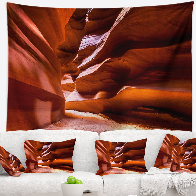 Tapisserie à couper le souffle Antelope Canyon, H 32 po x l 39 po