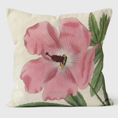 Hibiscus - Botanical Cushion