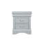 Table de chevet blanche, table de chevet simple-1647580179