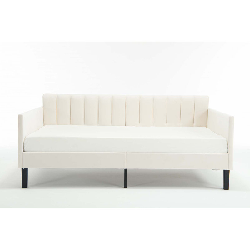 Lit de jour simple tapissier
