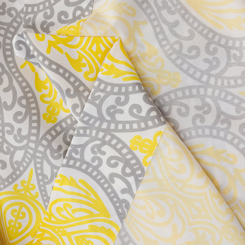 Prestige Home Microfiber Damask Sheet Set, King