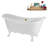 59" Streamline Clawfoot Tub,Tray,Drain, Clawfeet-101628979-102220278