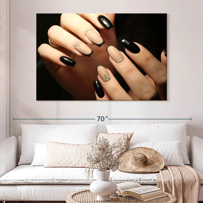 Shuttleworth Classy Neutral Nails, 34" H x 51" W