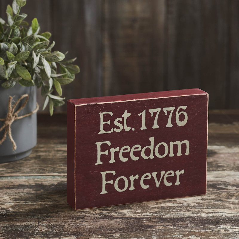 Higher Glory Handmade Text & Numbers Box Signs & Plaques
