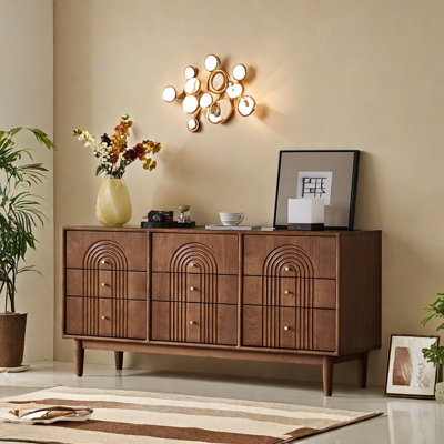 Commode d'appoint moderne et rétro