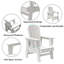 Chaise Adirondack en plastique Laputz-1160066955