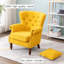 74.93Cm Wide Tufted Wingback Chair-502174676