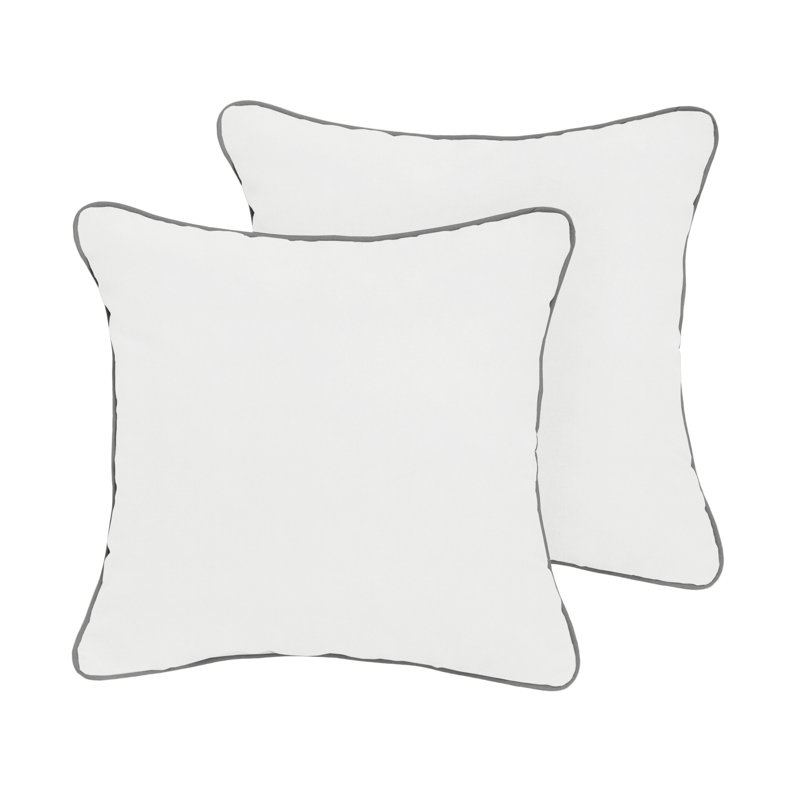Coussin extérieur Jeffes Sunbrella, H 16 po x l 16 po x P 6 po