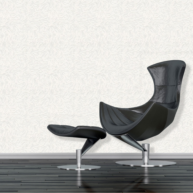10.05m x 53cm 3D Embossed Matte Wallpaper Roll