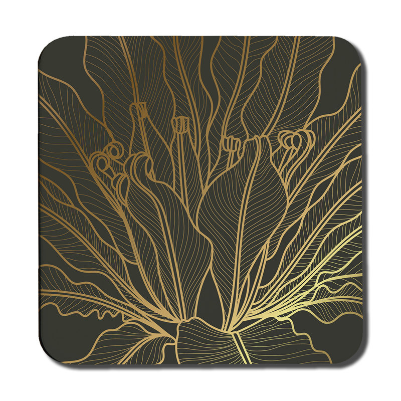 Square 6 Piece Coaster Set