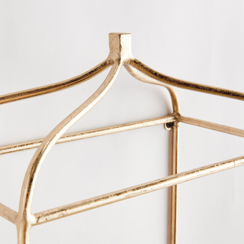 ABBEY MIRRORED WALL SHELVES