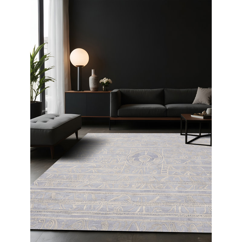 Silky Soft Plush Pink Area Rug, Square 6'