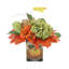Fall Hydrangea and Magnolia Leaf Arrangement